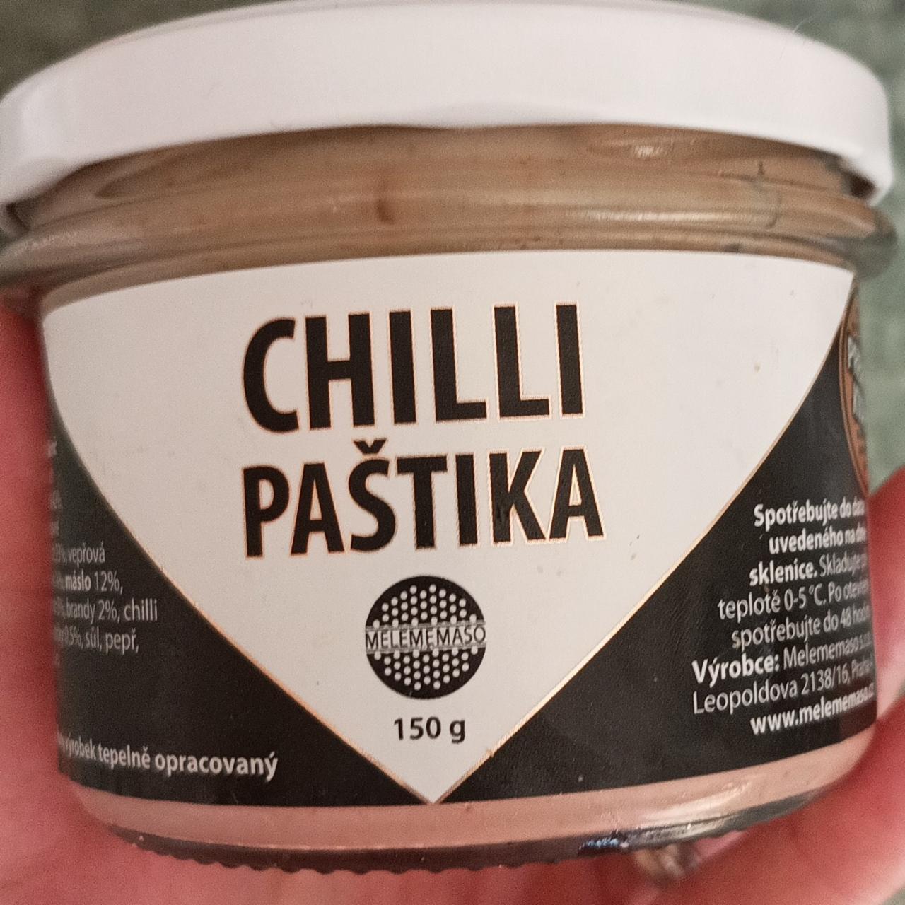 Fotografie - Chilli paštika Melememaso