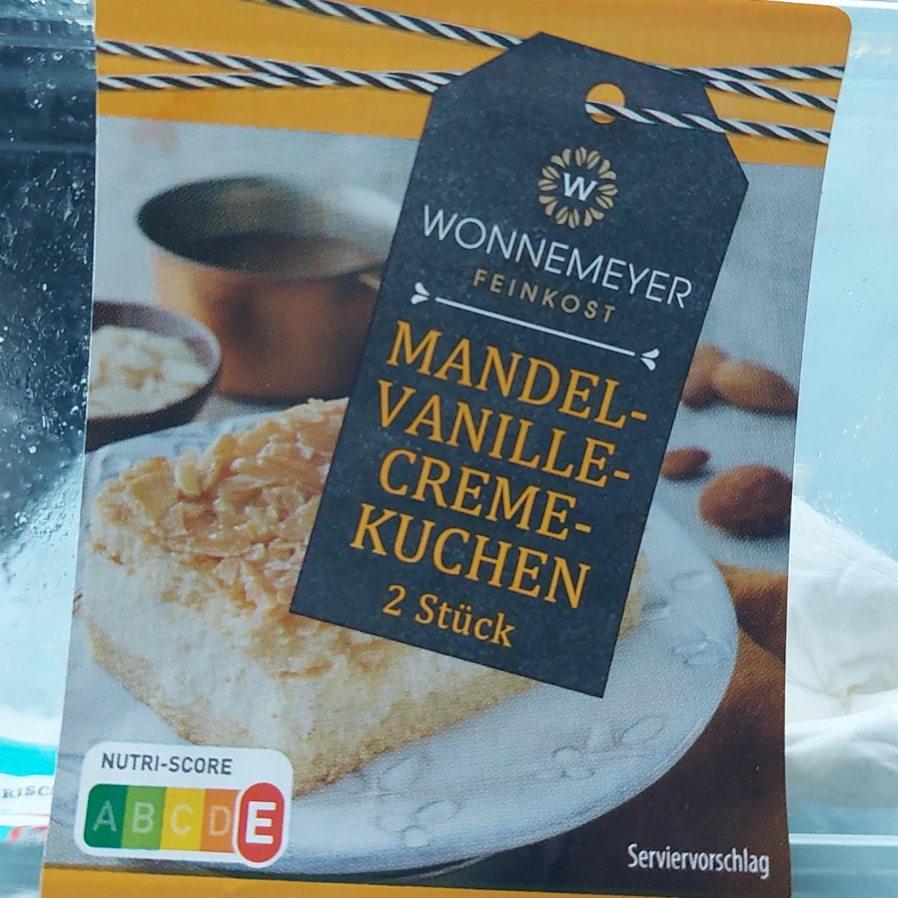 Fotografie - Mandel -Vanille-Creme-Kuchen Wonnemeyer