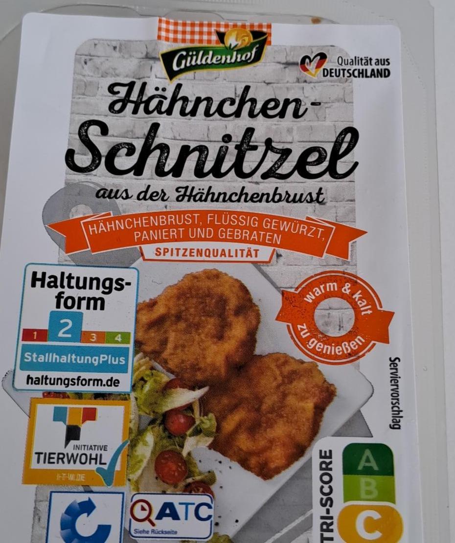 Fotografie - Hähnchen schnitzel Güldenhof