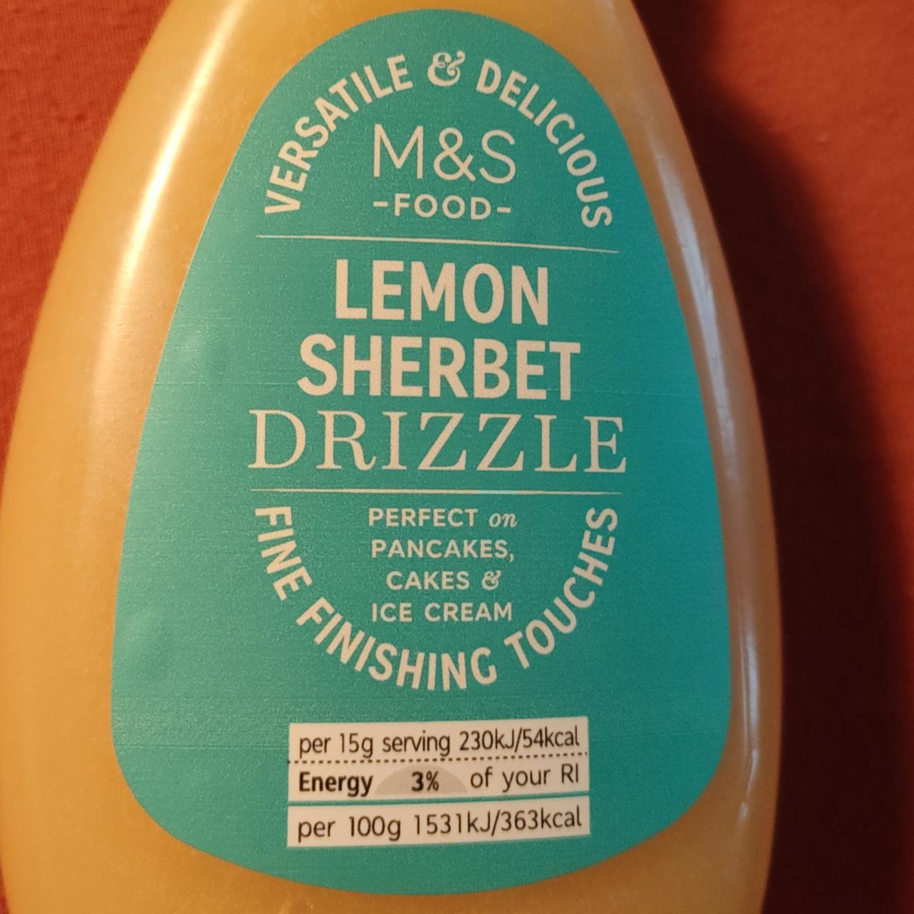 Fotografie - Lemon sherbet drizzle M&S food