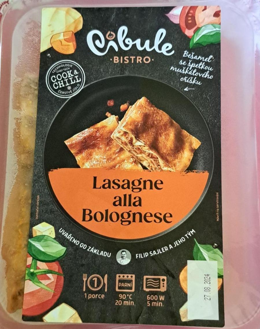 Fotografie - Lasagne alla bolognese Cibule Bistro