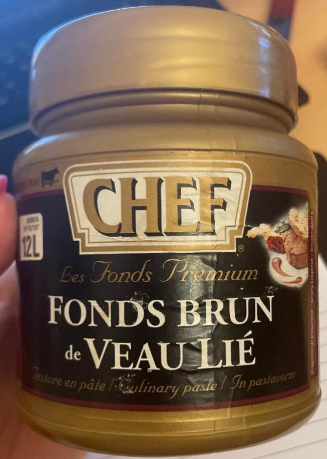 Fotografie - Le Fonds Premium Brun de Veau Lié Culinary Paste Chef