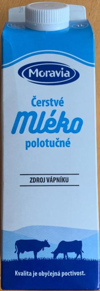 Fotografie - Mléko čerstvé polotučné 1,5% Moravia