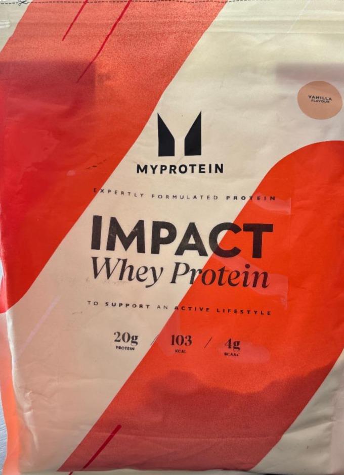 Fotografie - Impact whey protein Myprotein