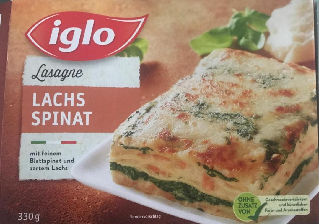 Fotografie - Lasagne Lachs Spinat Iglo