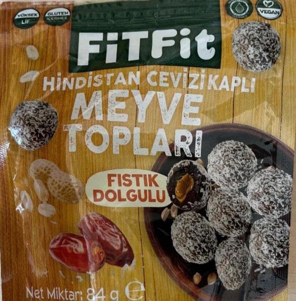 Fotografie - Hindistan cevizi kaplı meyve topları FitFit