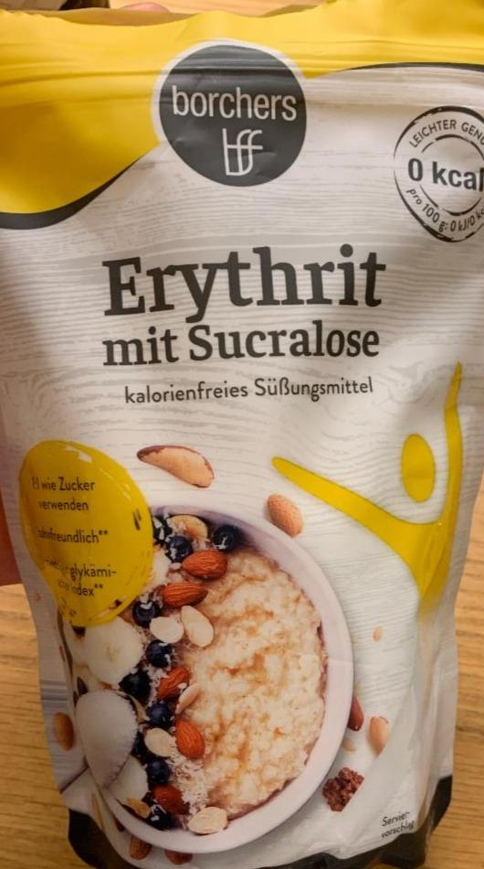 Fotografie - Erythrit mit Sucralose