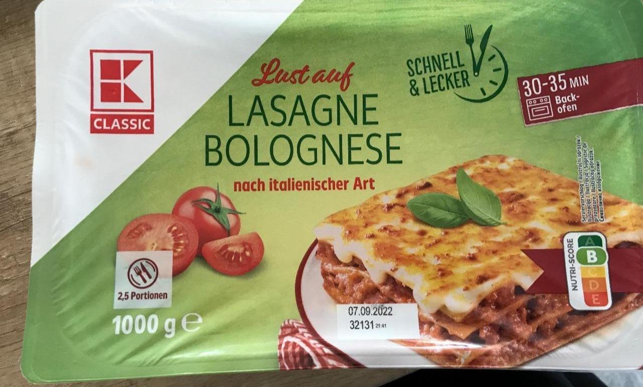 Fotografie - Lasagne Bolognese nach italienischer Art K-Classic