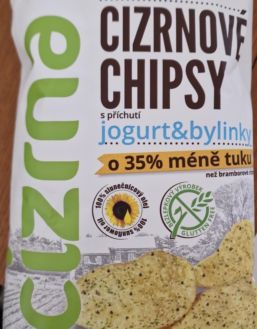 Fotografie - Cizrnové chipsy jogurt & bylinky Vital snack