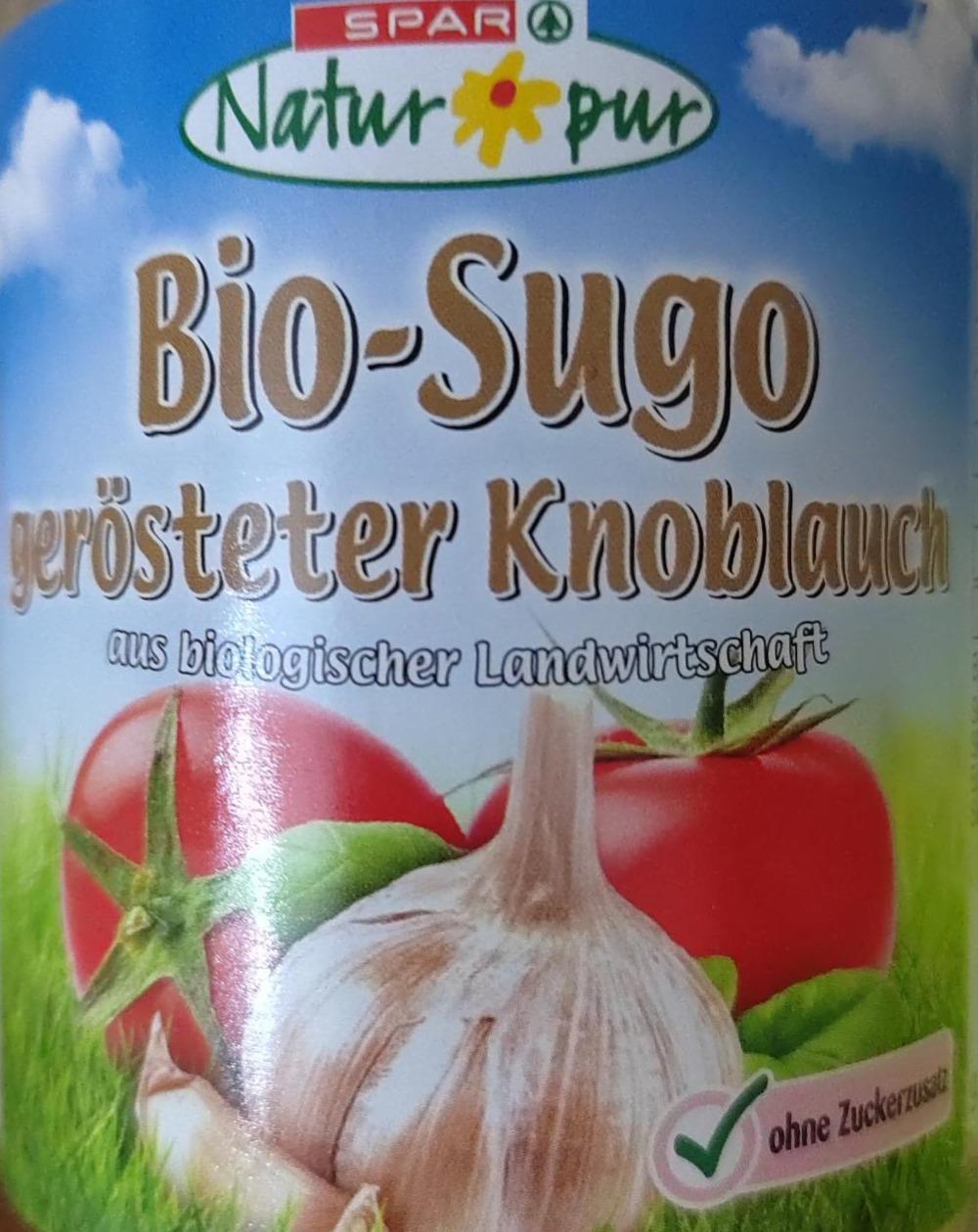 Fotografie - Bio sugo gerosteter Knoblauch Spar Natur pur