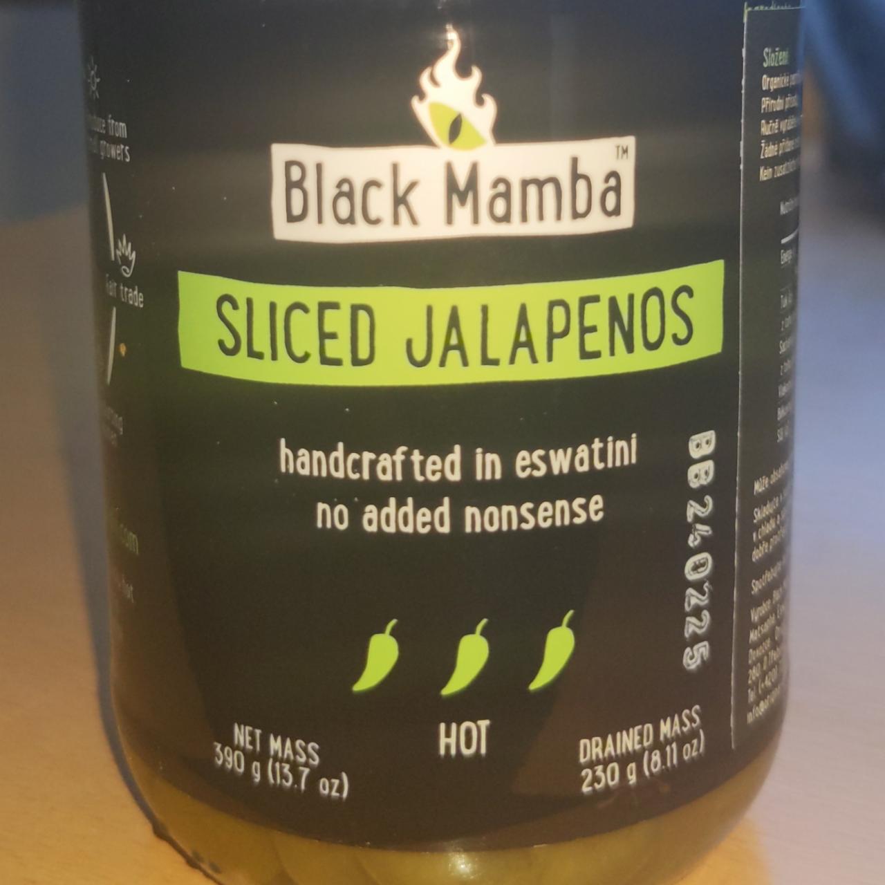 Fotografie - Sliced Jalapenos Black Mamba