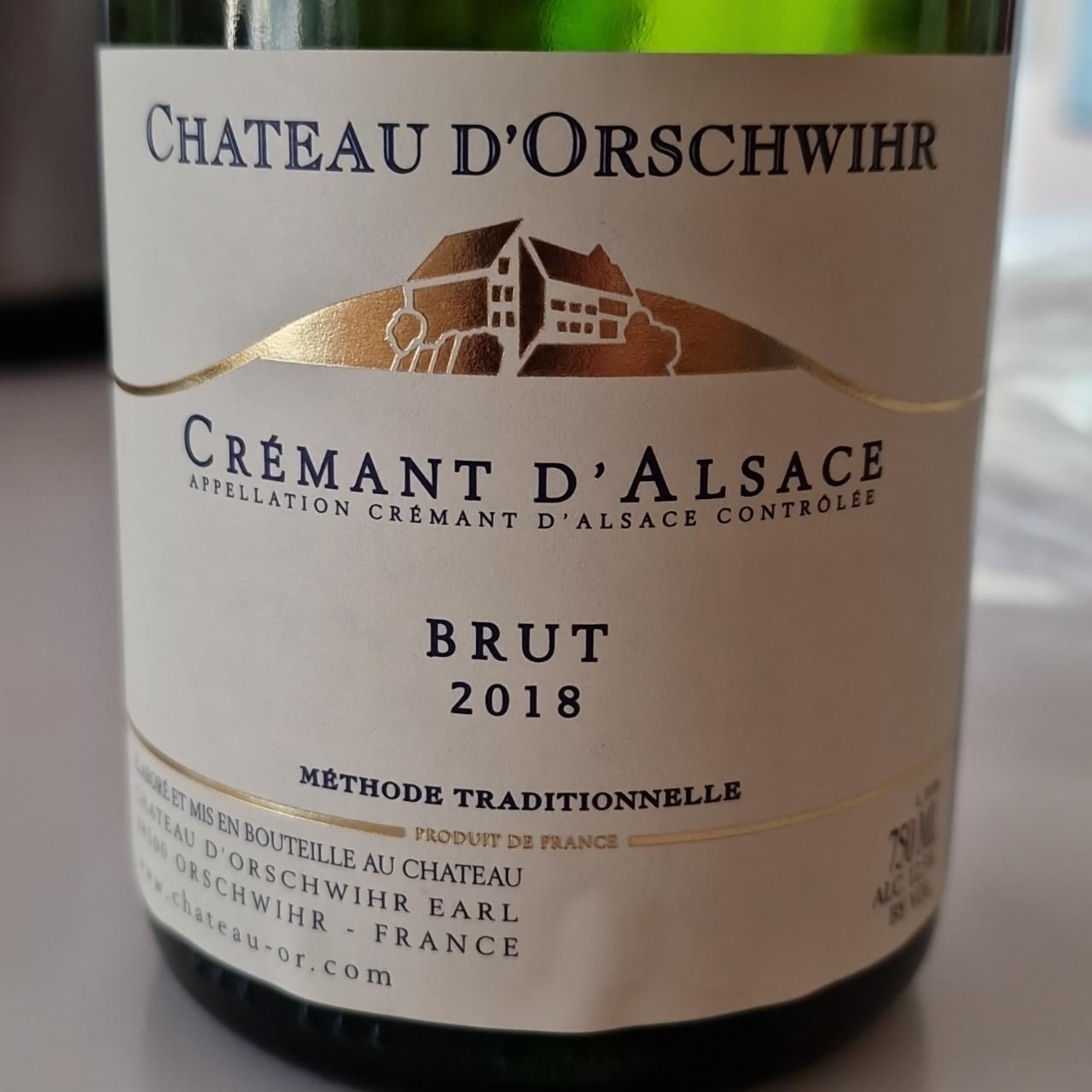 Fotografie - Crémant d'alsace Chateau D'Orschwihr