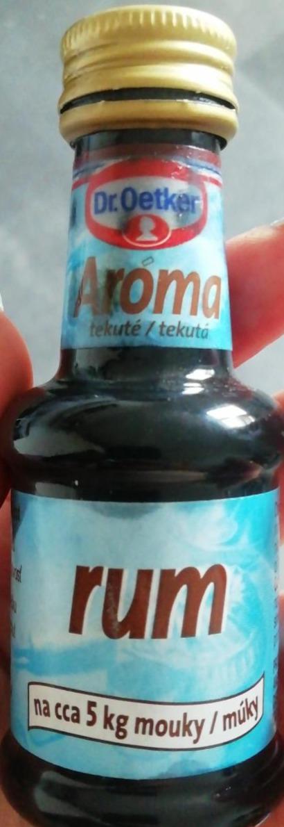 Fotografie - Aroma Rum Dr.Oetker