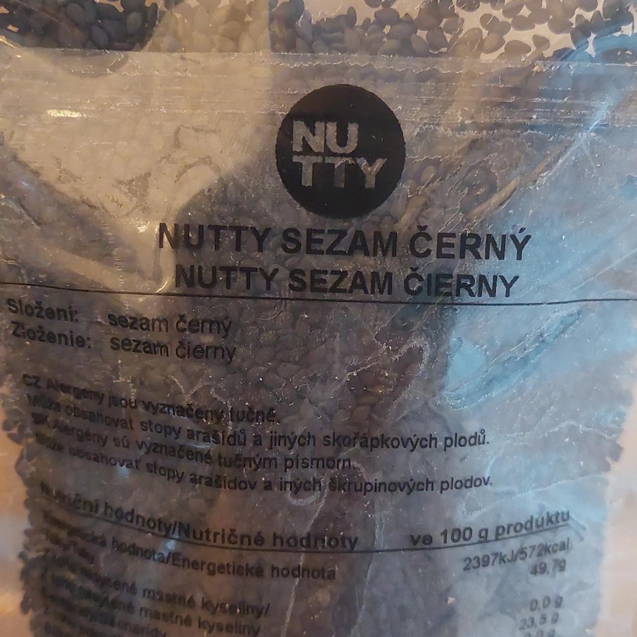 Fotografie - Sezam černý Nutty