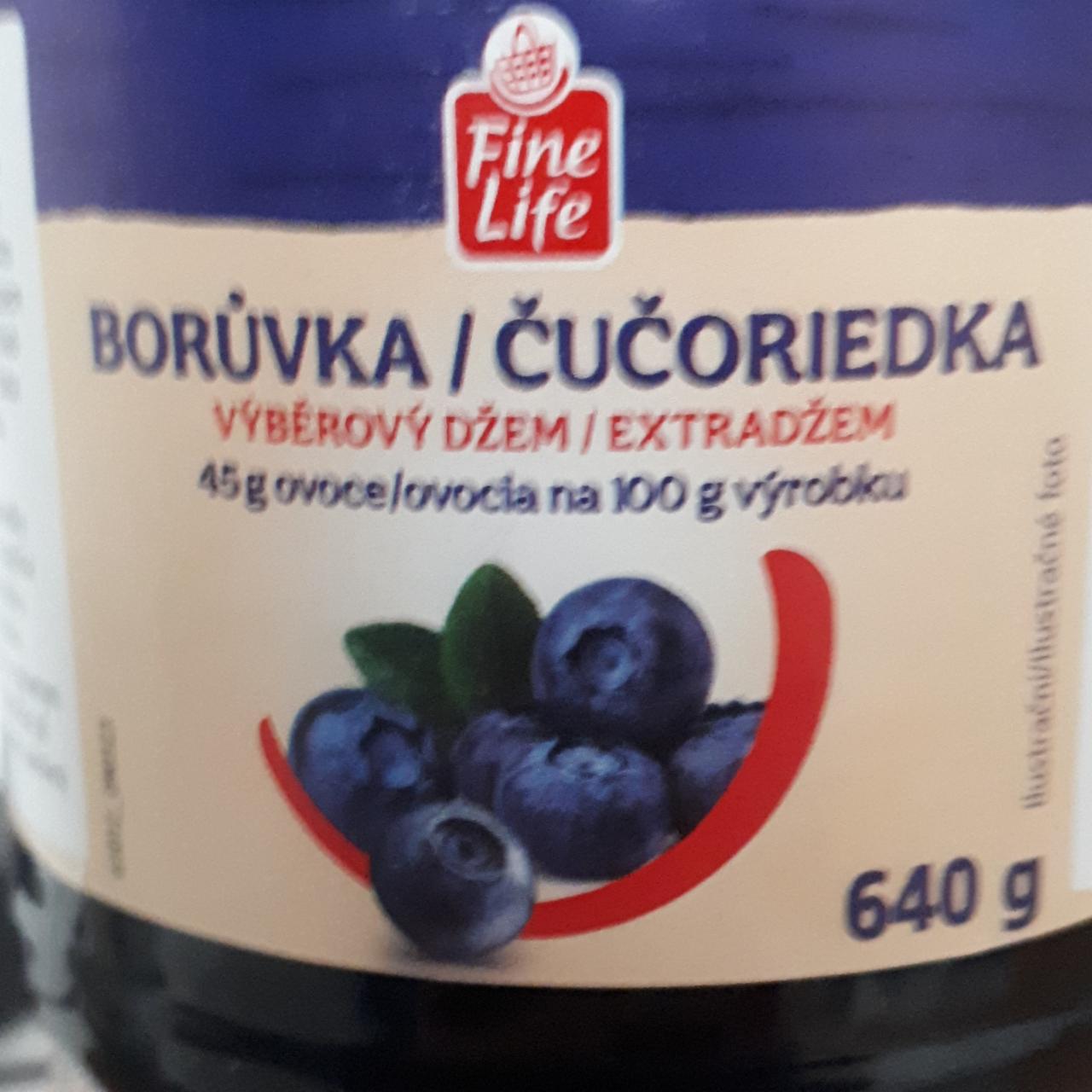 Fotografie - Borůvka výběrový džem Fine Life