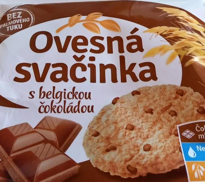 Fotografie - Ovesná svačinka s belgickou čokoládou Beskydské sušenky