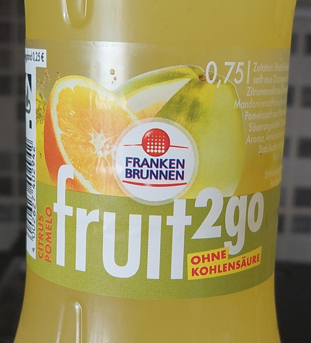 Fotografie - Fruit2go citrus pomelo Franken Brunnen