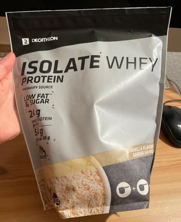 Fotografie - Isolate Whey Protein primary source Vanilla Decathlon