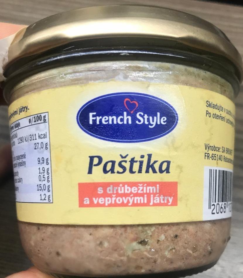 Fotografie - French Style Paštika s drůbežími a vepřovými játry