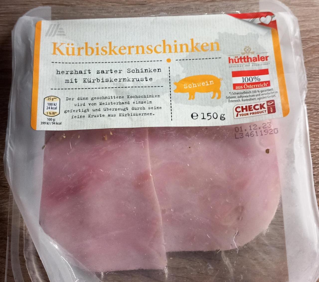 Fotografie - Kürbiskernschinken Hütthaler