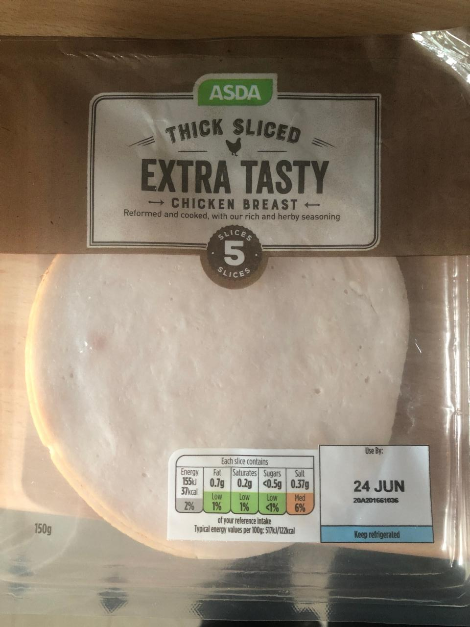 Fotografie - Extra Tasty Chicken Breast Thick Slices ASDA