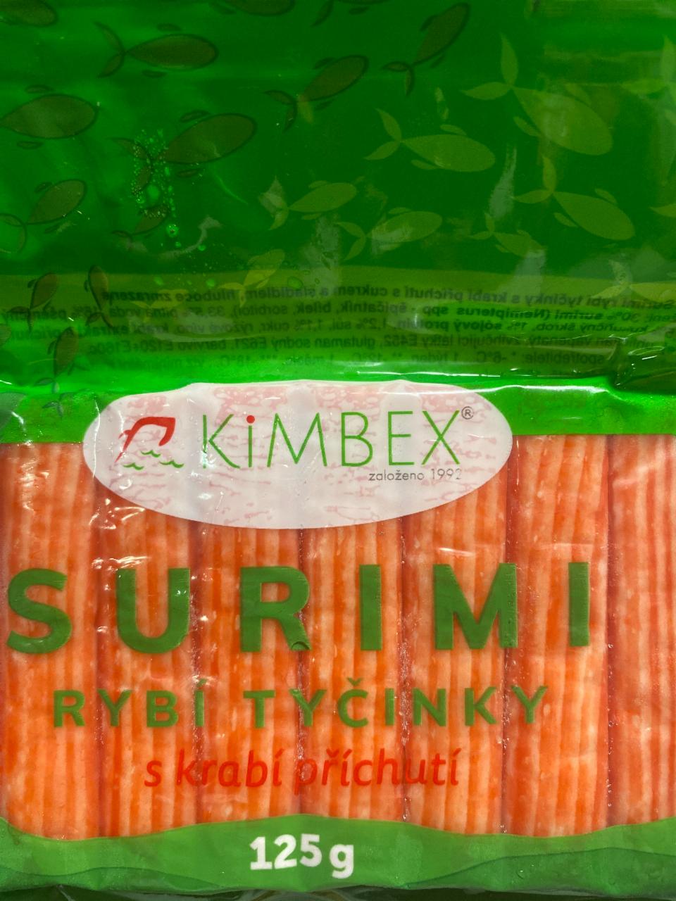 Fotografie - Surimi tyčinky s krabí příchutí Kimbex