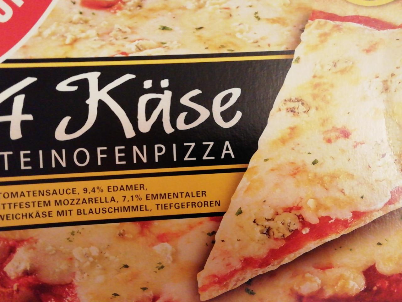 Fotografie - 4 Käse Steinofenpizza Gut & Günstig