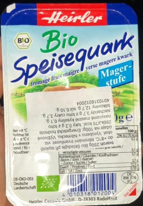 Fotografie - Bio Speisequark Heirler