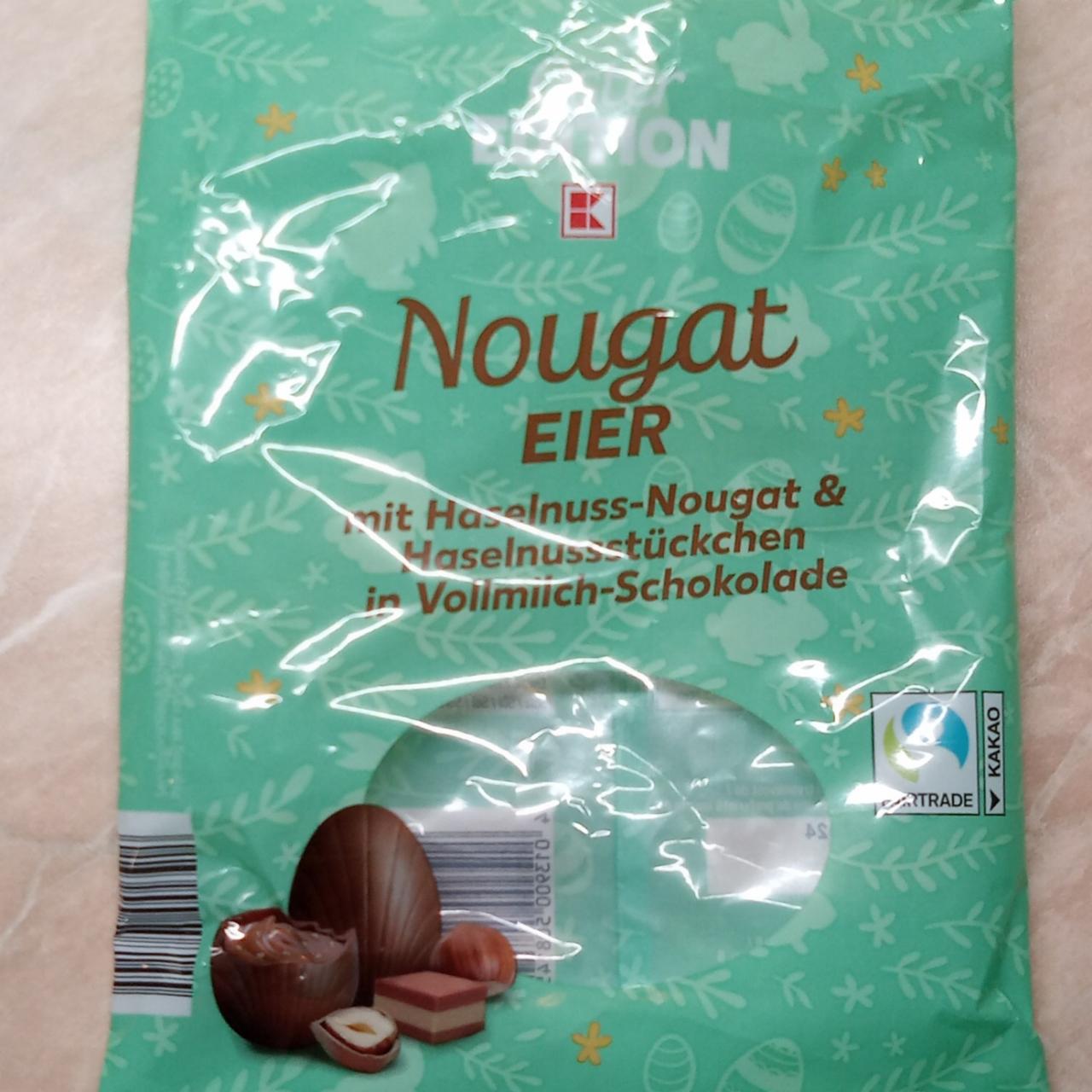 Fotografie - Nougat eier Kaufland