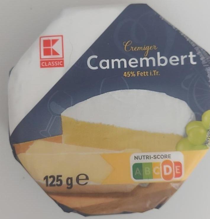 Fotografie - Camembert cremiger 45% Feet K-Classic