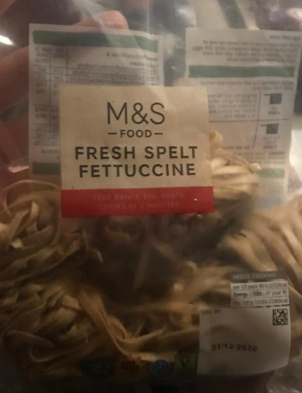 Fotografie - Fresh Spelt Fettuccine M&S Food