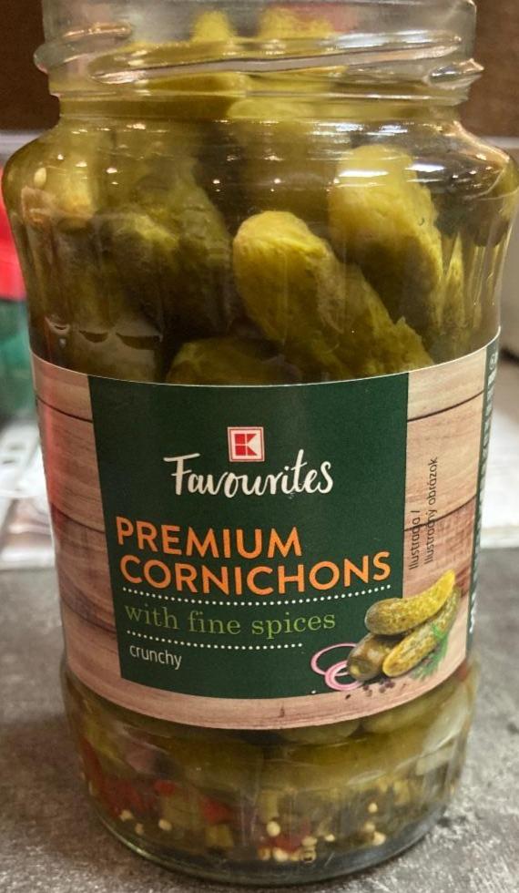 Fotografie - Premium Cornichons with fine spices K-Favourites