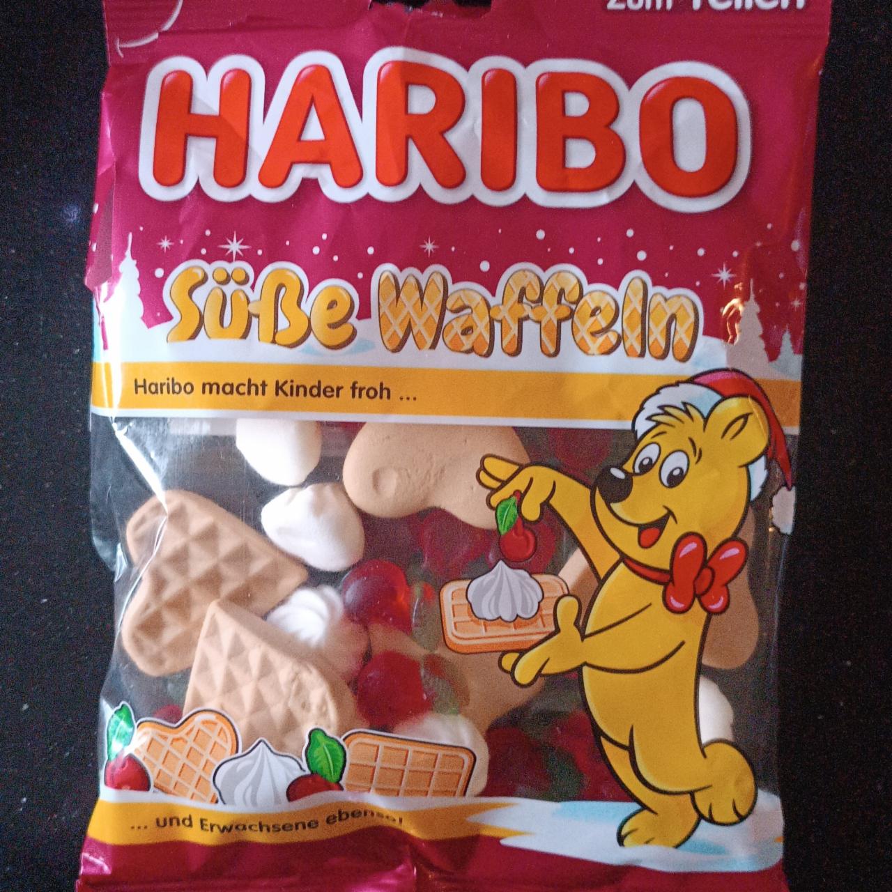 Fotografie - Süße Waffeln Haribo