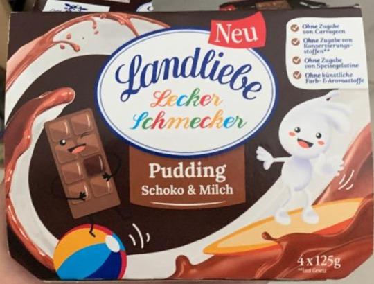 Fotografie - Pudding Schoko & Milch Landliebe