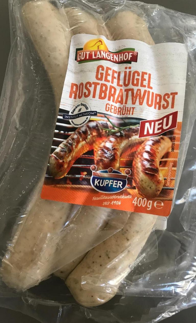 Fotografie - geflügel rostbratwurst gebrüht Gut Langenhof