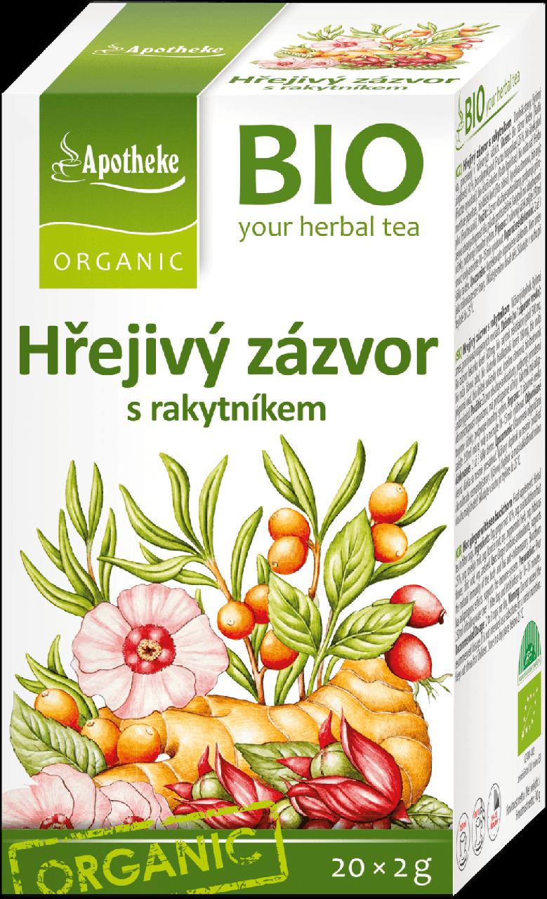 Fotografie - Bio Apotheke Organic zázvor s citronem a mátou