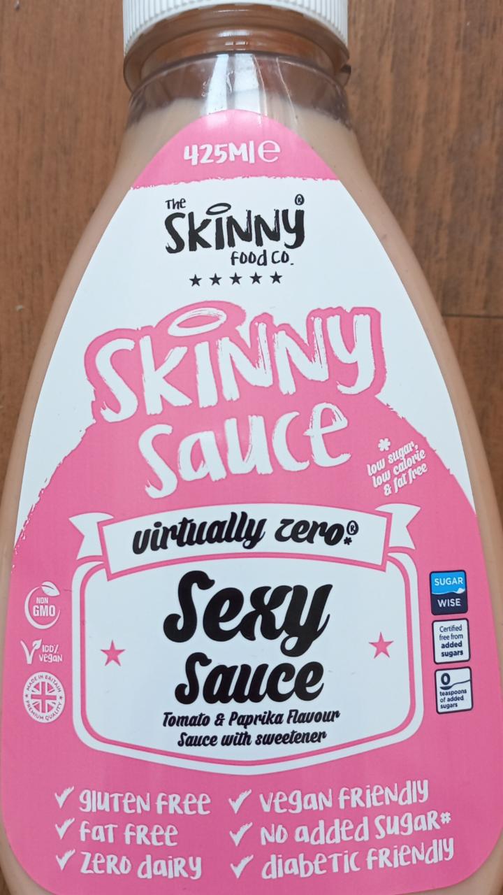 Fotografie - Zero Sexy Sauce Tomato & Paprika flavour The Skinny Food Co