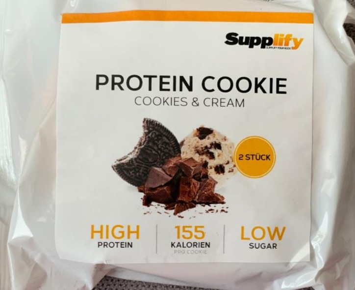 Fotografie - protein cookie Supplify