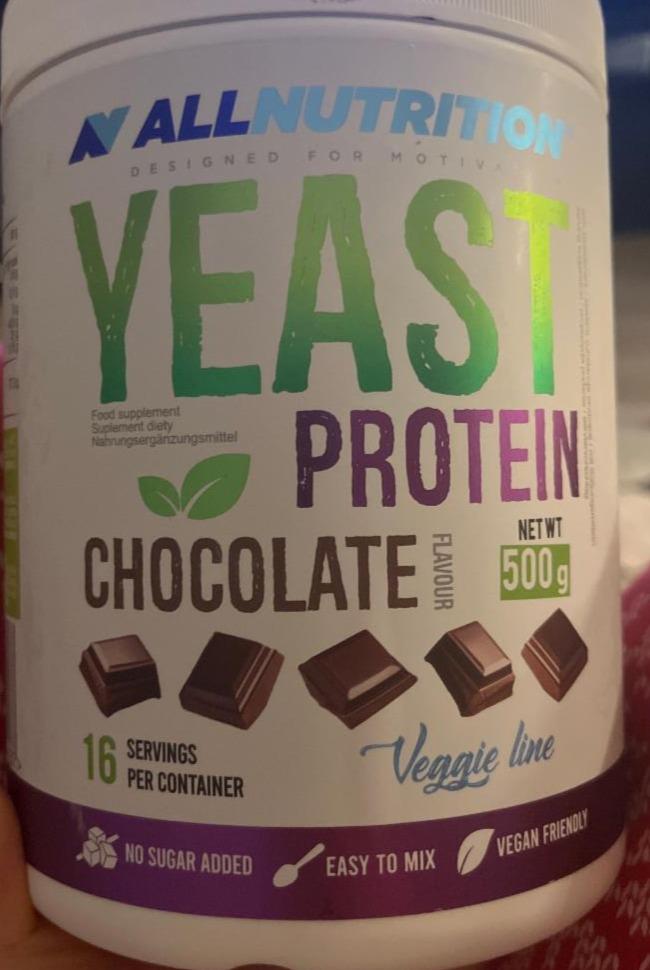 Fotografie - Yeast protein chocolate Allnutrition