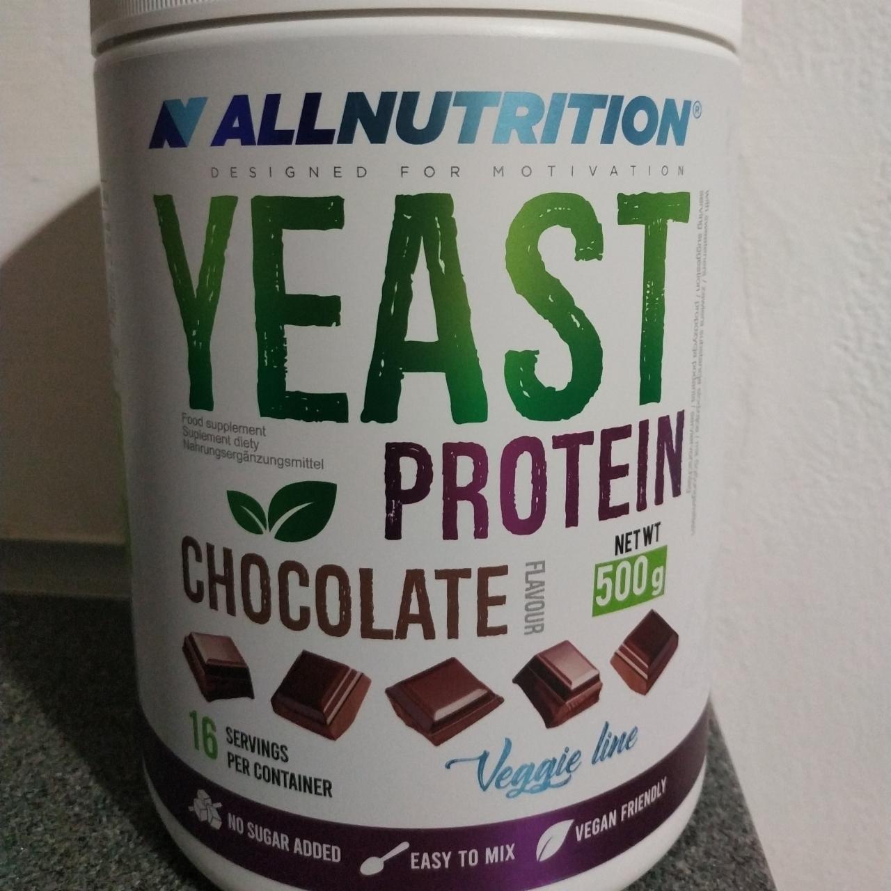 Fotografie - Yeast protein chocolate Allnutrition