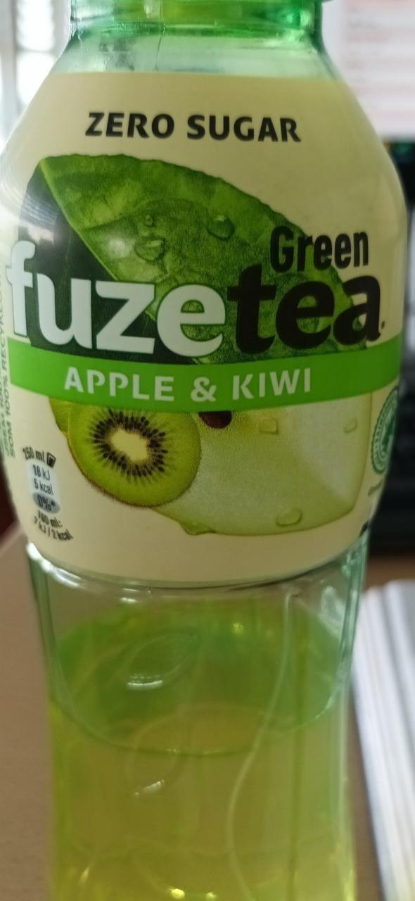 Fotografie - Apple & kiwi ZERO sugar Green FuzeTea