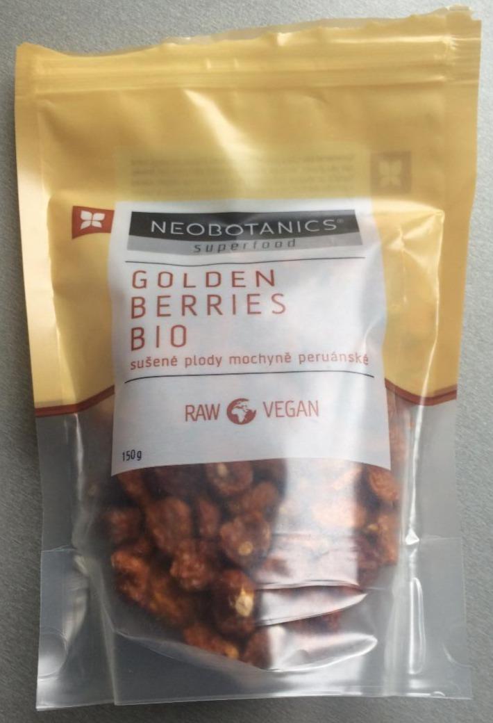 Fotografie - Golden berries bio sušené plody mochyně peruánské Neobotanics superfood