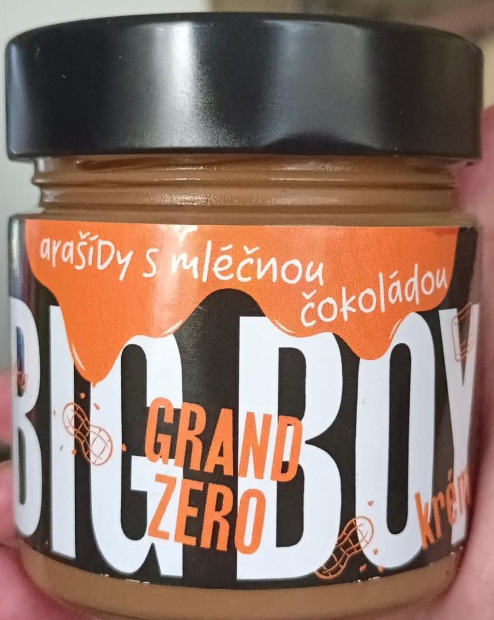 Fotografie - Grand Zero arašídy s mléčnou čokoládou Big Boy