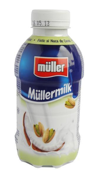 Fotografie - Müllermilk kokos, pistácie