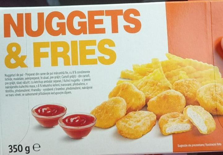 Fotografie - nuggets & fries