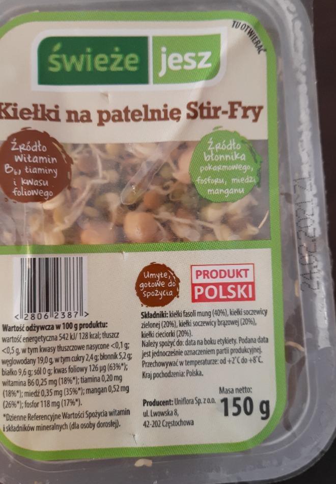 Fotografie - Kiełki na patelnię Stir-Fry Uniflora