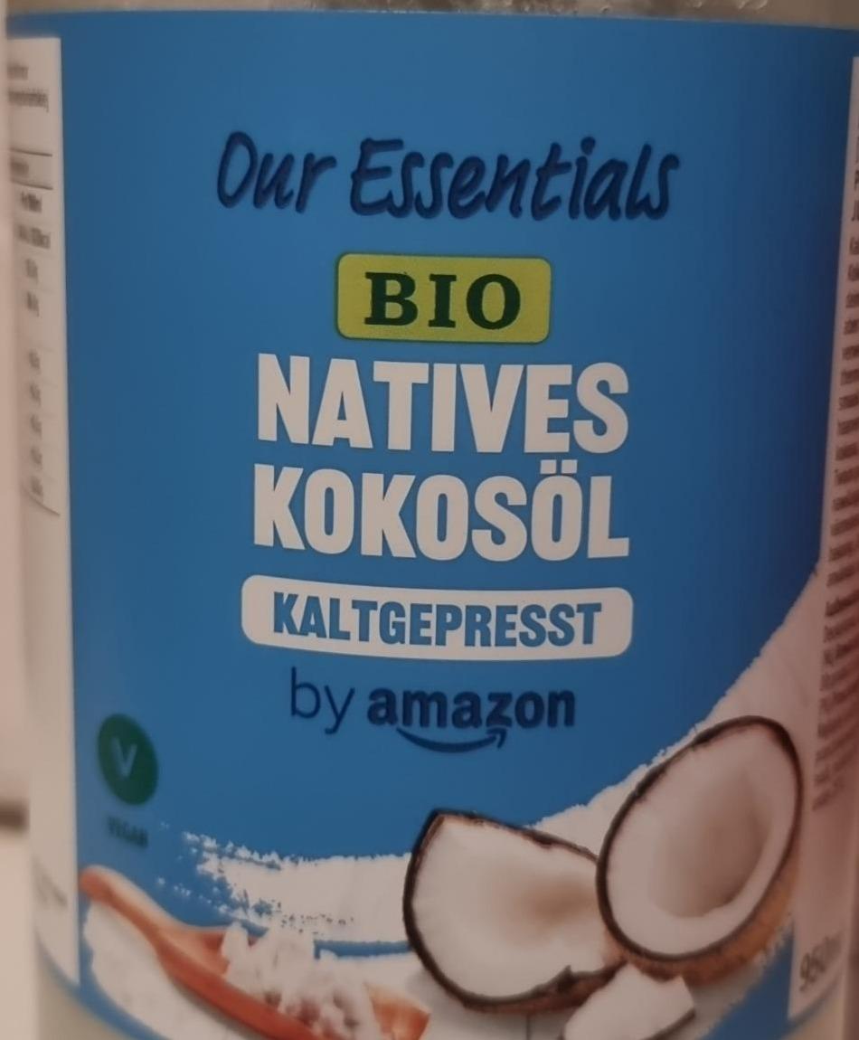 Fotografie - Bio natives kokosöl kaltgepresst Amazon