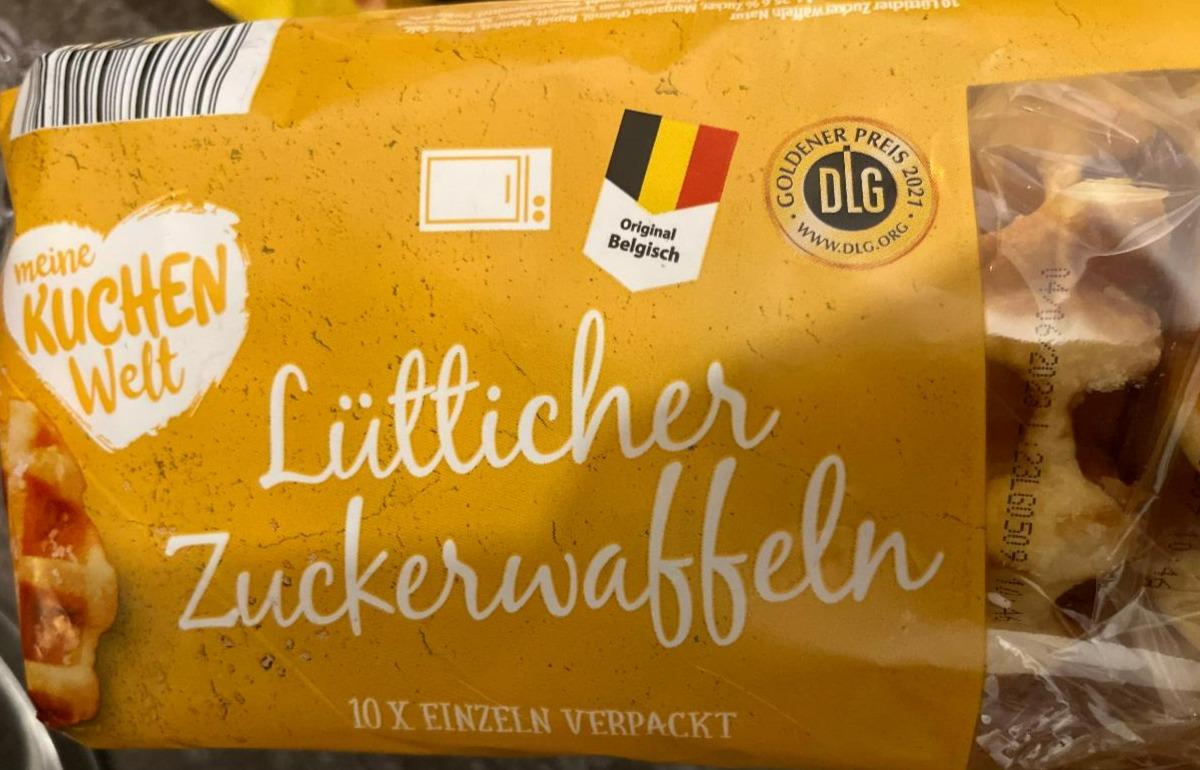 Fotografie - Lüttlicher Zuckerwaffeln Meine kuchen welt