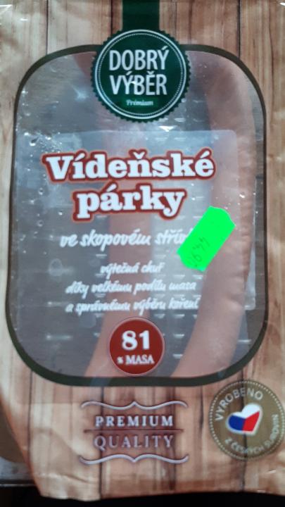 Fotografie - Vídeňské párky Dobrý výběr premium