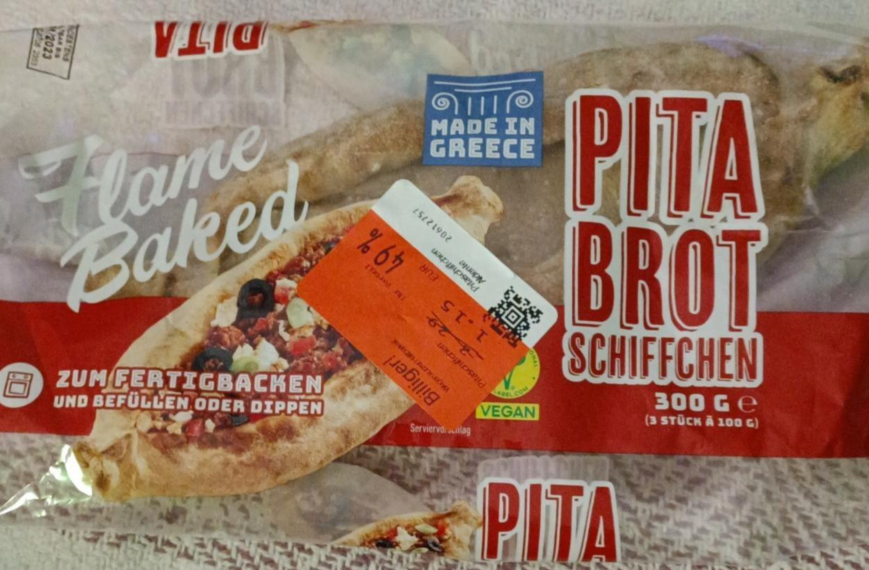 Fotografie - Pita Brot Schiffchen